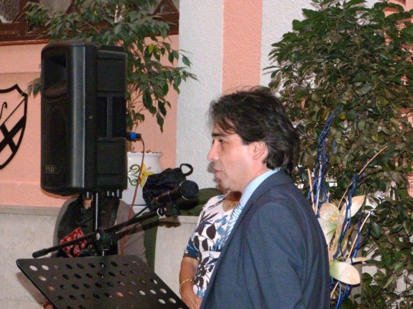 El Director General de Cultura, Ignacio Vadillo, en el lliurament dels Premis G. Nicolau 2011. 